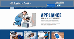 Desktop Screenshot of jmapplianceservice.net